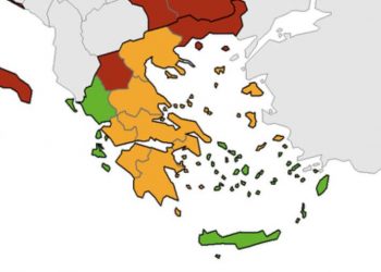 Πράσινη η Ήπειρος στον Ευρωπαϊκό χάρτη της πανδημίας