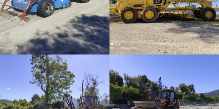 Ξεκίνησαν οι εργασίες ευπρεπισμού στις παραλίες