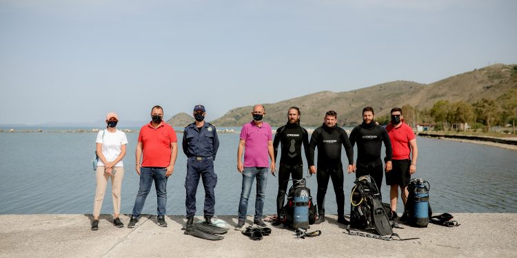 Καθάρισαν το λιμάνι Σαγιάδας