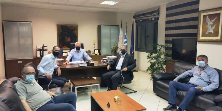 Επίσκεψη Χρήστου Γκόκα στο Δημαρχείο της Ηγουμενίτσας