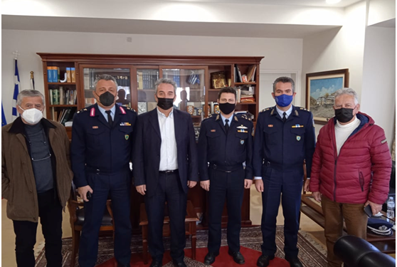 Επίσκεψη του γενικού περιφερειακού αστυνομικού διευθυντή Ηπείρου στο Δήμο Φιλιατών