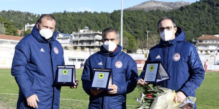 Ο Θεσπρωτός βράβευσε τους Ανατολάκη, Ιμπαγάσα και την ΠΑΕ Ολυμπιακός (pics)