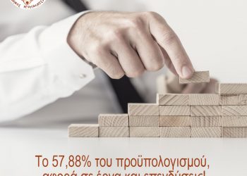 Δήμος Ηγουμενίτσας: Ένας προϋπολογισμός, κατά 57,88% αναπτυξιακός…