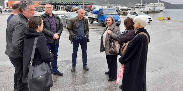 Γ. Βαρουφάκης από την Ηγουμενίτσα: Ξεκάθαρη αντίθεση στην ιδιωτικοποίηση του Λιμανιού