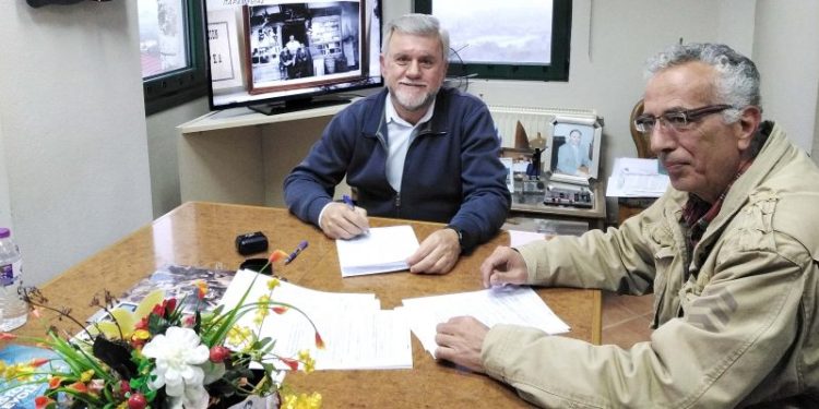 καραγιαννησ υπογραφη εργου