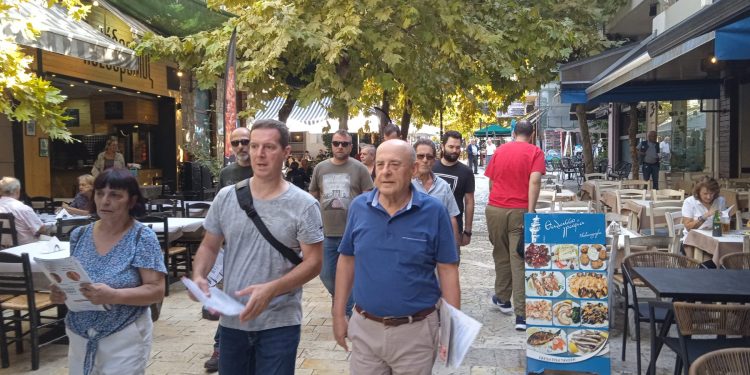 ΛΑΪΚΗ ΣΥΣΠΕΙΡΩΣΗ: Περιοδεία στην Ηγουμενίτσα