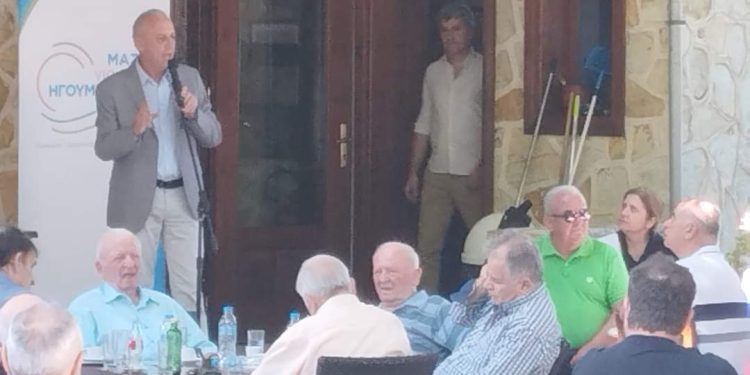 Προεκλογική ομιλία του Αντώνη Μπέζα στο Μαργαρίτι