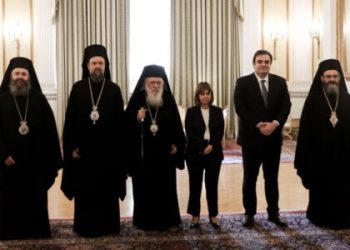 Στην Πρόεδρο της Δημοκρατίας ο νέος Μητροπολίτης Παραμυθιάς