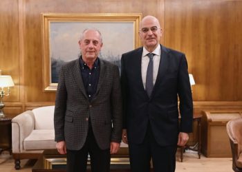 Συνάντηση Αντ. Μπέζα με τον Ν. Δένδια