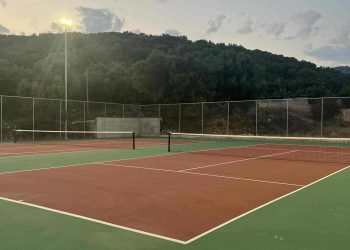 Έτοιμα τα νέα γήπεδα τένις στα Σύβοτα