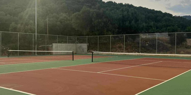 Έτοιμα τα νέα γήπεδα τένις στα Σύβοτα