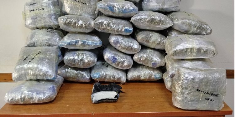 Σημαντική ποσότητα ναρκωτικών κατασχέθηκε σε περιοχή των Θεσπρωτίας