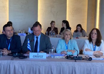 Ο Βασίλης Γιόγιακας στην 67η Γενική Συνέλευση της Κοινοβουλευτικής Συνέλευσης της ΟΣΕΠ στην Γεωργία