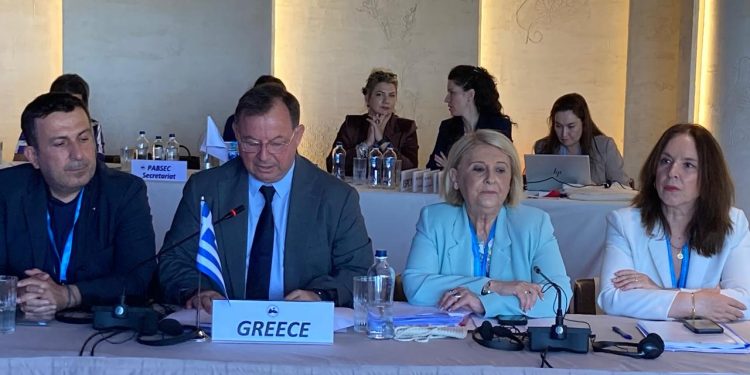 Ο Βασίλης Γιόγιακας στην 67η Γενική Συνέλευση της Κοινοβουλευτικής Συνέλευσης της ΟΣΕΠ στην Γεωργία