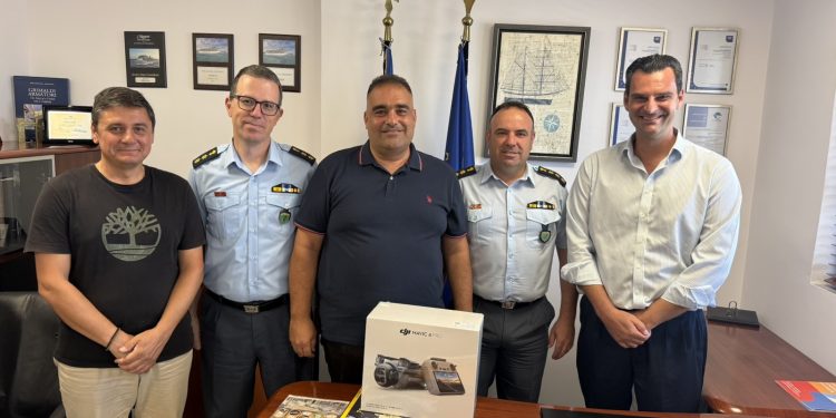 Ένα drone στη Διεύθυνση Αστυνομίας Θεσπρωτίας από τον Ο.Λ.ΗΓ.