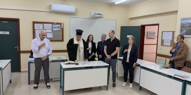 Αγιασμός στο πρώτο Τμήμα ΣΑΕΚ που λειτουργεί στην Παραμυθιά